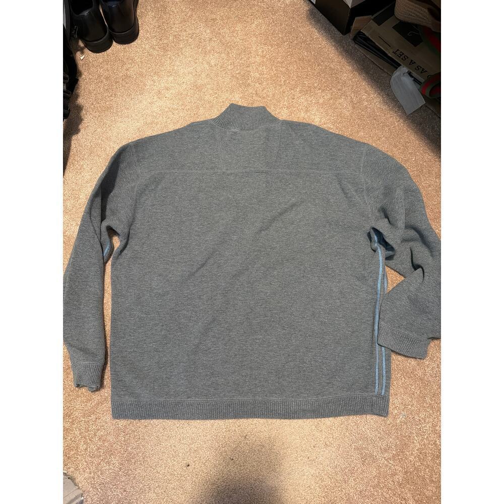 Tommy Bahama qtr zip sweater size L - Picture 4 of 4